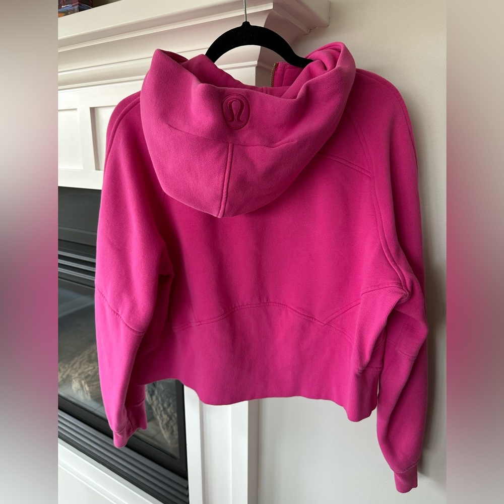 Lululemon Full Zip Scuba Cropped Hoodie- EUC - Picture 2 of 5
